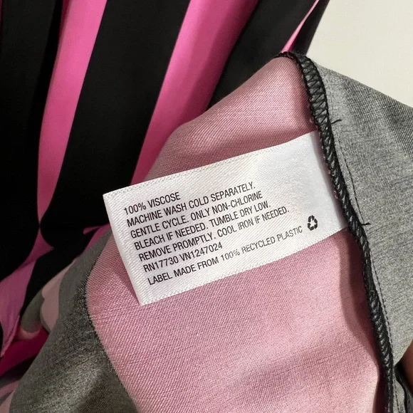 Christopher John Rogers x Target Maxi Dress blackpink striped - Picture 9 of 9